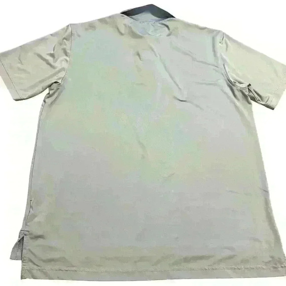 Peter Millar Summer Comfort Men’s Golf Polo Size Large PGA Tour Logo Wicking EUC - Picture 3 of 7